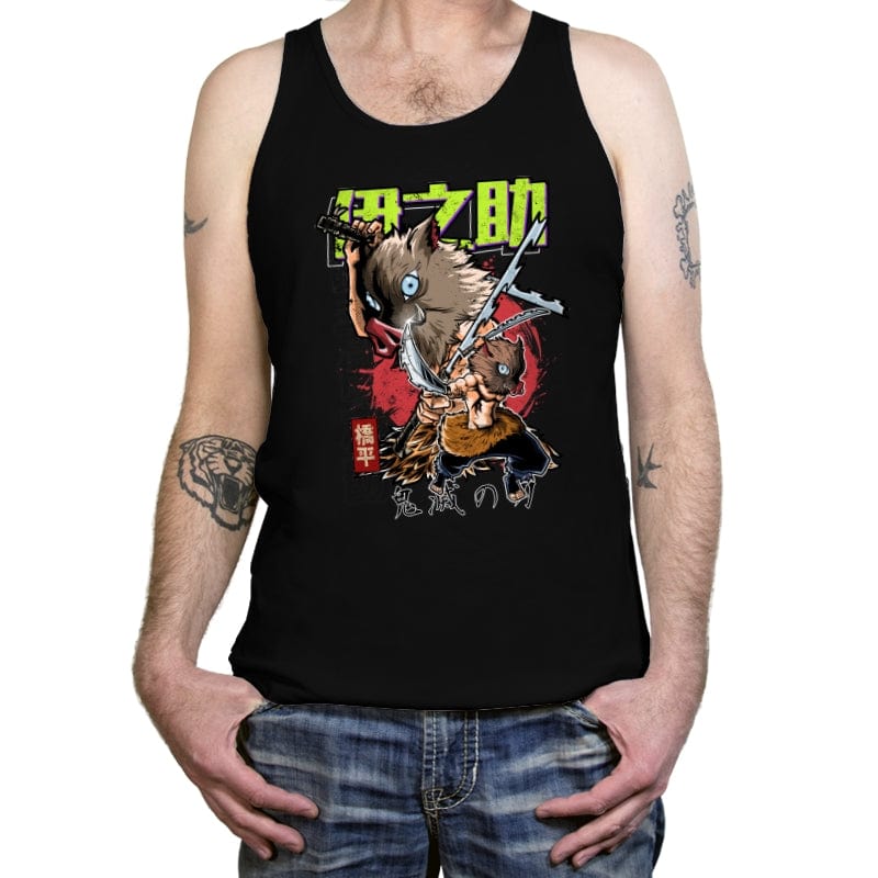 The Inosuke Blades - Tanktop Tanktop RIPT Apparel X-Small / Black