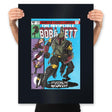 The Invincible Bounty Hunter - Prints Posters RIPT Apparel 18x24 / Black