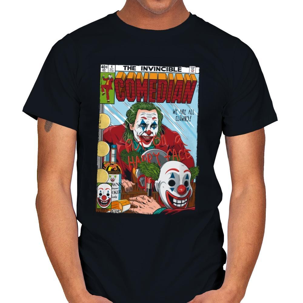 The Invincible Comedian - Mens T-Shirts RIPT Apparel