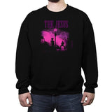 The Jesus - Crew Neck Sweatshirt Crew Neck Sweatshirt RIPT Apparel Small / Black