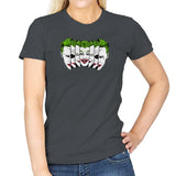 The Joke Has Many Faces Exclusive - Womens T-Shirts RIPT Apparel Small / Charcoal