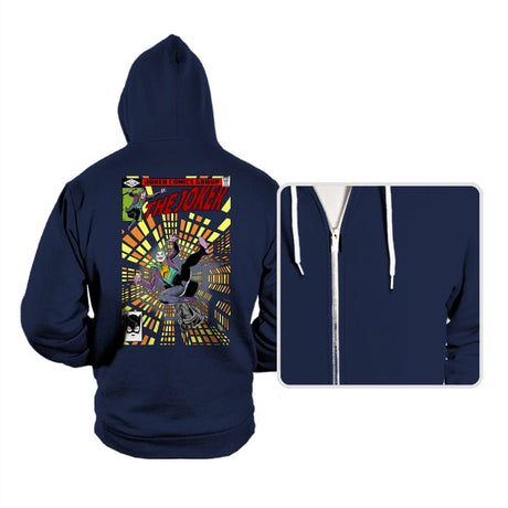The Joker - Hoodies Hoodies RIPT Apparel Small / Navy