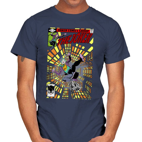 The Joker - Mens T-Shirts RIPT Apparel Small / Navy