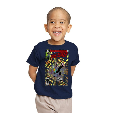The Joker - Youth T-Shirts RIPT Apparel X-small / Navy