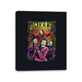 The Jokers - Canvas Wraps Canvas Wraps RIPT Apparel 11x14 / Black