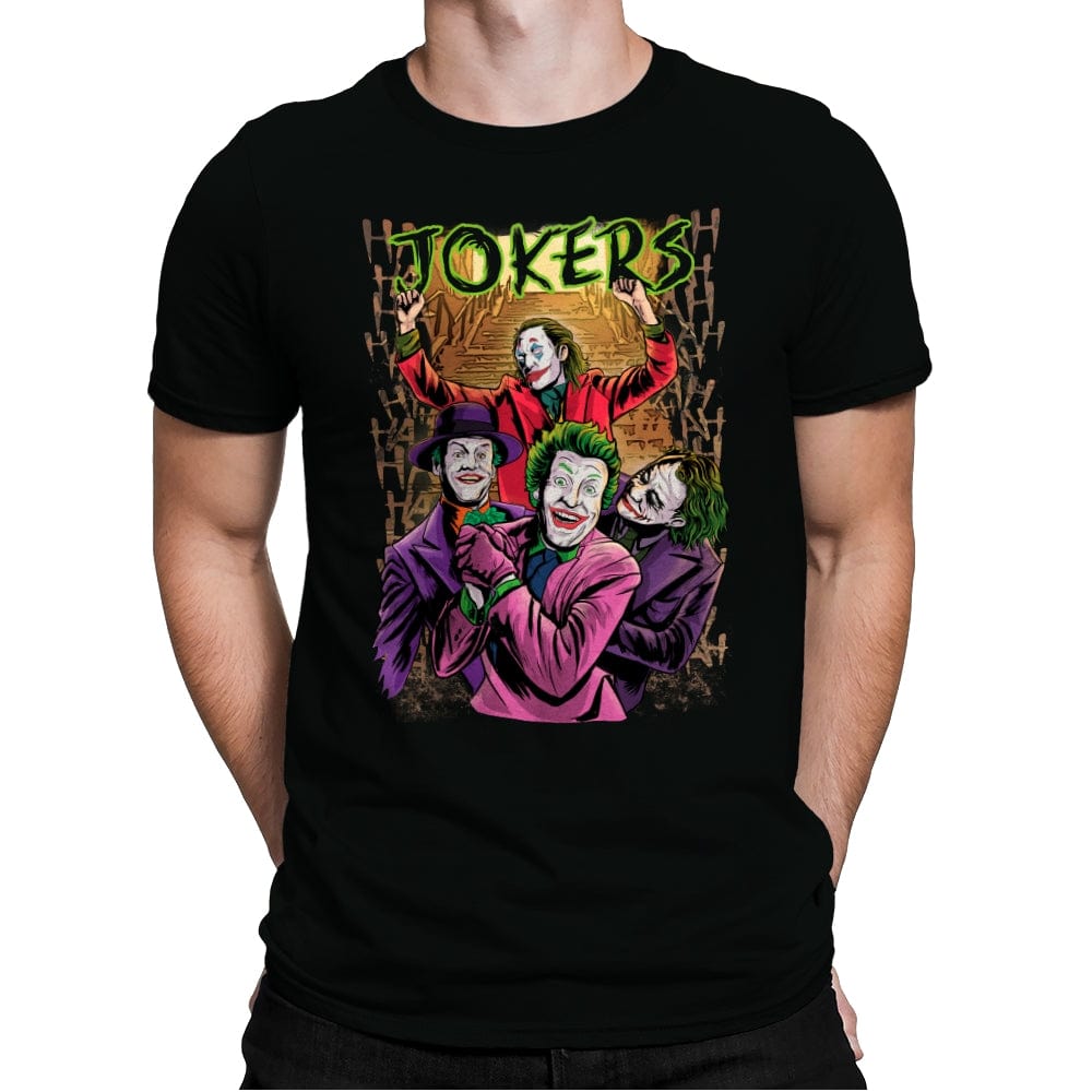The Jokers - Mens Premium T-Shirts RIPT Apparel Small / Black