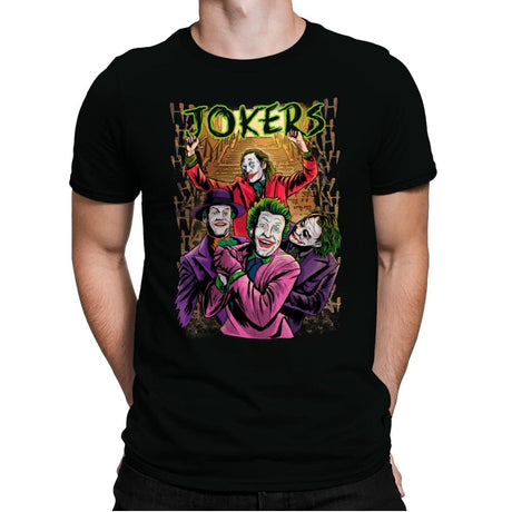 The Jokers - Mens Premium T-Shirts RIPT Apparel Small / Black