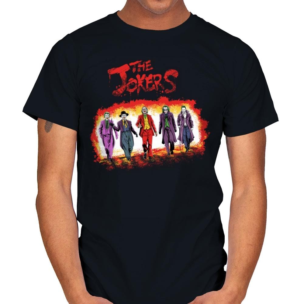 The Jokers - Mens T-Shirts RIPT Apparel Small / Black
