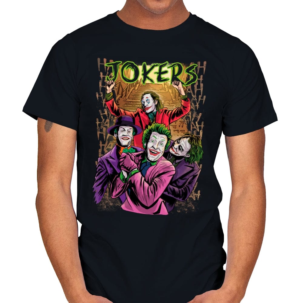 The Jokers - Mens T-Shirts RIPT Apparel Small / Black