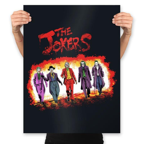 The Jokers - Prints Posters RIPT Apparel 18x24 / Black