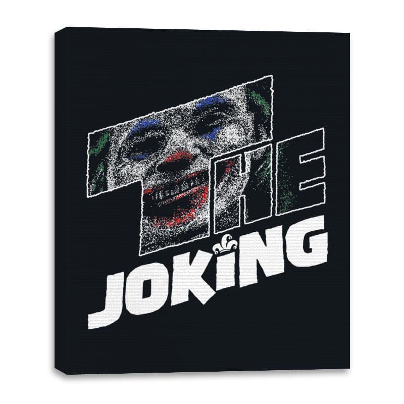 The Joking - Canvas Wraps Canvas Wraps RIPT Apparel 16x20 / Black