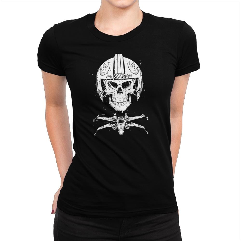 The Jolly Rebel Exclusive - Womens Premium T-Shirts RIPT Apparel Small / Indigo