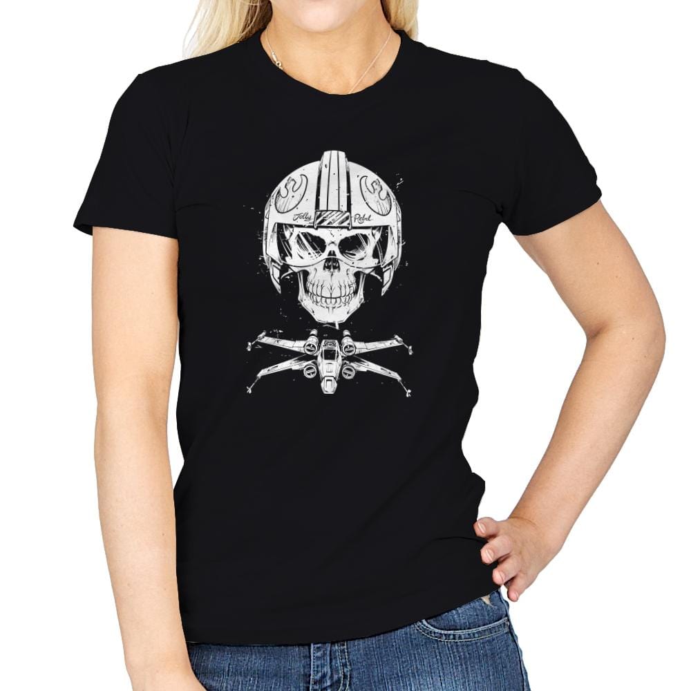 The Jolly Rebel Exclusive - Womens T-Shirts RIPT Apparel Small / Black