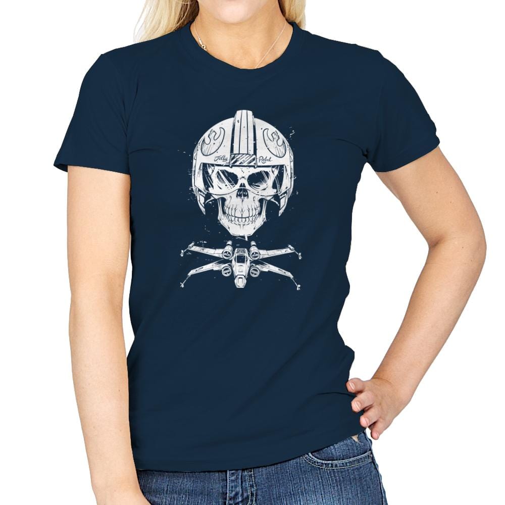 The Jolly Rebel Exclusive - Womens T-Shirts RIPT Apparel Small / Navy