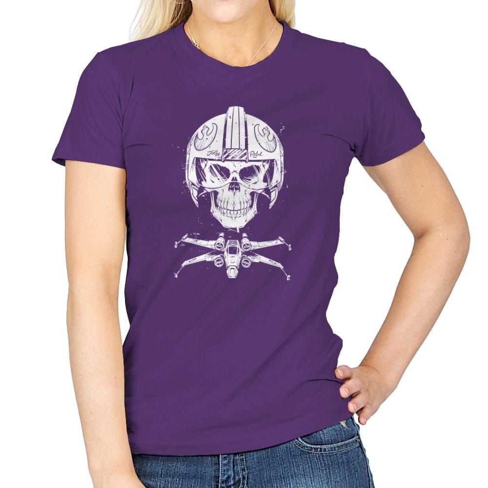 The Jolly Rebel Exclusive - Womens T-Shirts RIPT Apparel Small / Purple