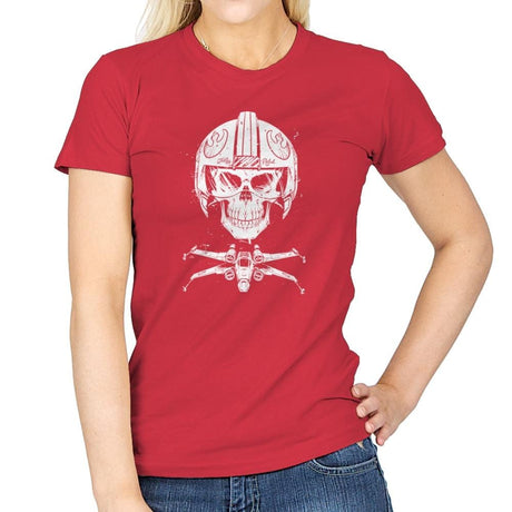 The Jolly Rebel Exclusive - Womens T-Shirts RIPT Apparel Small / Red
