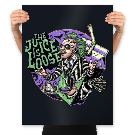 The Juice - Prints Posters RIPT Apparel 18x24 / Black