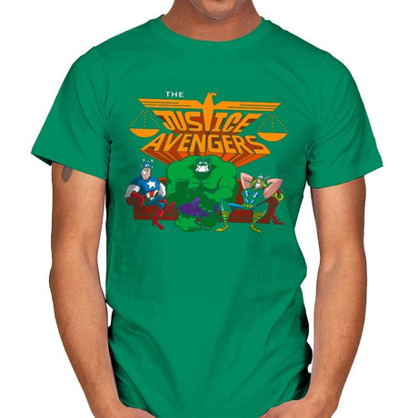 The Justvengers - Mens T-Shirts RIPT Apparel Small / Kelly