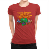 The Justvengers - Womens Premium T-Shirts RIPT Apparel Small / Red