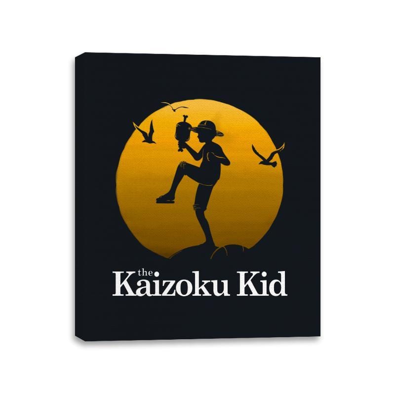 The Kaizoku Kid - Canvas Wraps Canvas Wraps RIPT Apparel 11x14 / Black