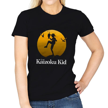The Kaizoku Kid - Womens T-Shirts RIPT Apparel Small / Black