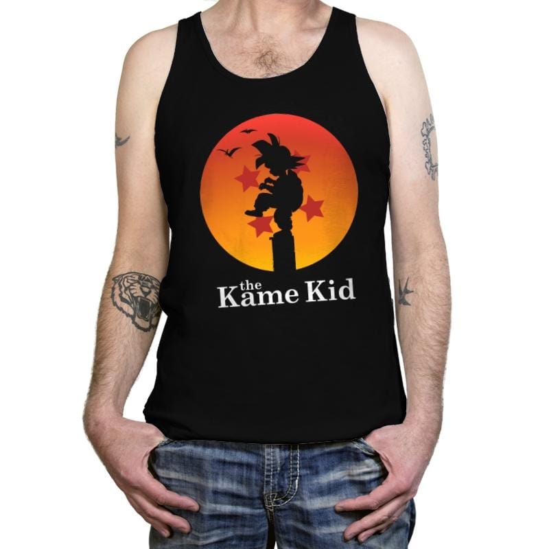 The Kame Kid - Tanktop Tanktop RIPT Apparel X-Small / Black