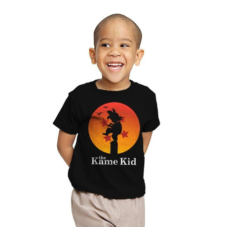 The Kame Kid - Youth T-Shirts RIPT Apparel X-small / Black