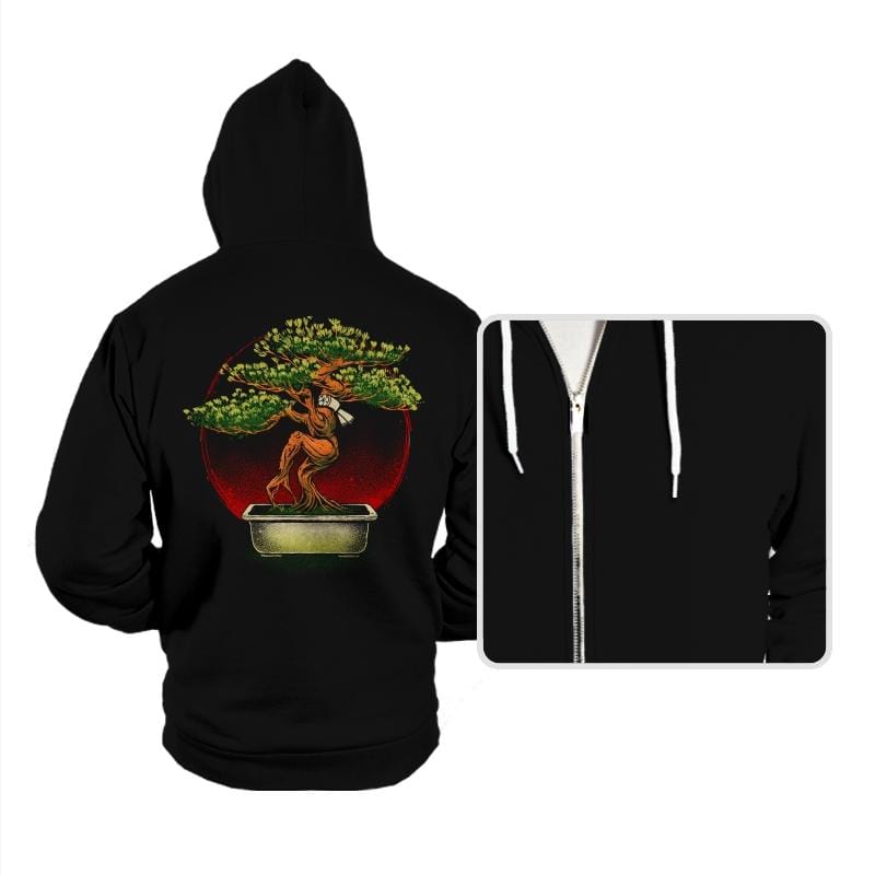 The Karate Bonsai - Hoodies Hoodies RIPT Apparel Small / Black