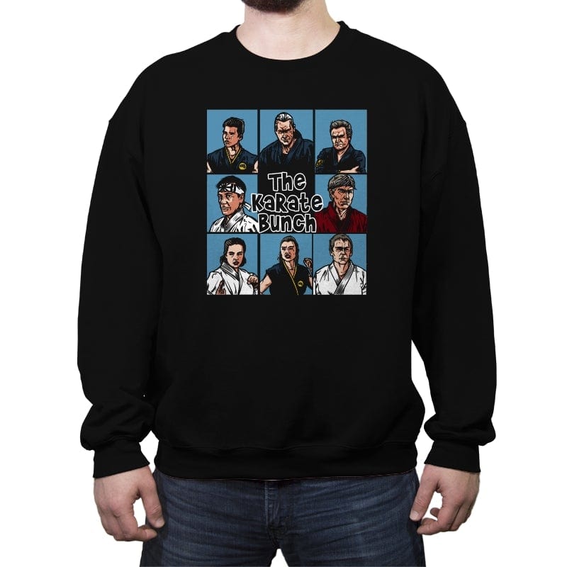 The Karate Bunch - Crew Neck Sweatshirt Crew Neck Sweatshirt RIPT Apparel Small / Black