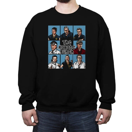 The Karate Bunch - Crew Neck Sweatshirt Crew Neck Sweatshirt RIPT Apparel Small / Black