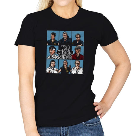 The Karate Bunch - Womens T-Shirts RIPT Apparel Small / Black