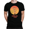 The Karate Cat - Mens Premium T-Shirts RIPT Apparel Small / Black
