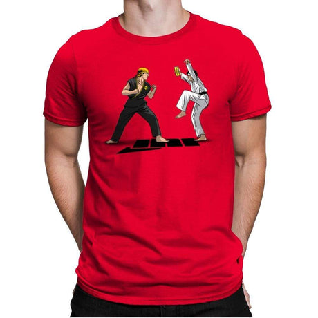 The KaraTea Kid - Mens Premium T-Shirts RIPT Apparel Small / Red