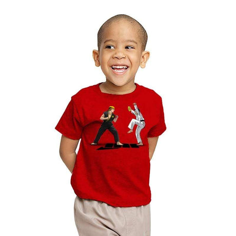 The KaraTea Kid - Youth T-Shirts RIPT Apparel X-small / Red