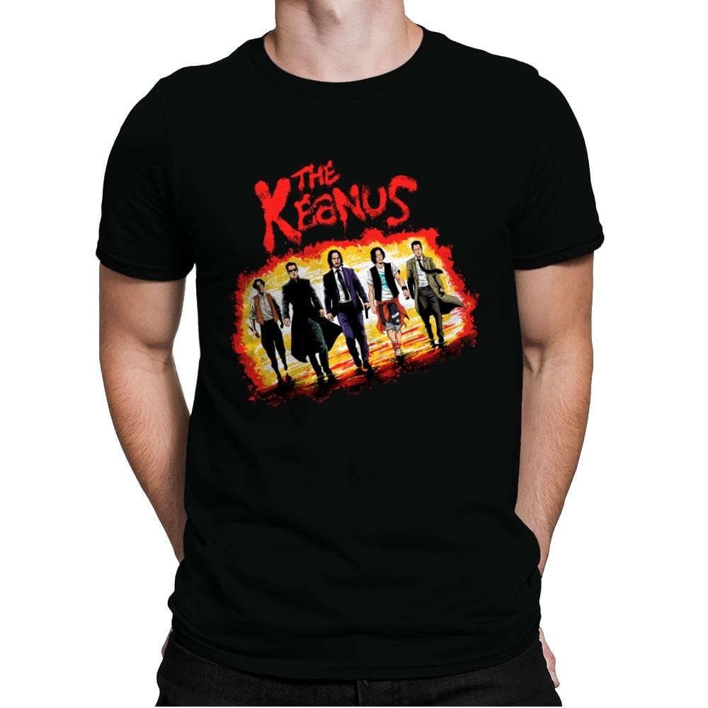 The Keanus - Mens Premium T-Shirts RIPT Apparel Small / Black