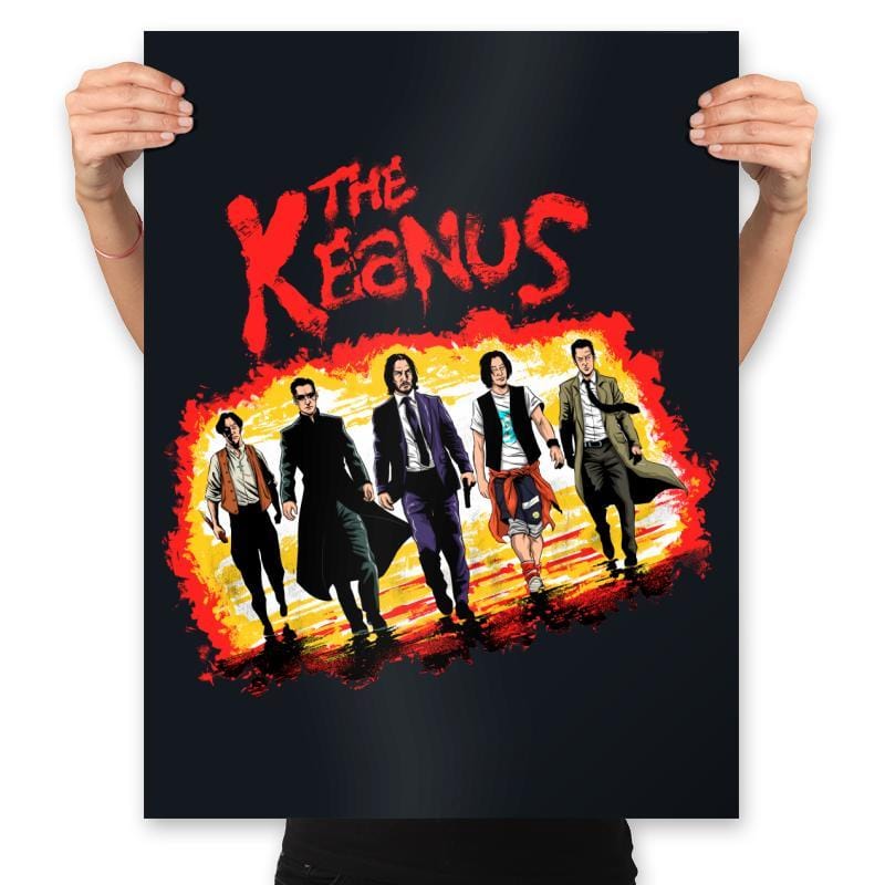 The Keanus - Prints Posters RIPT Apparel 18x24 / Black
