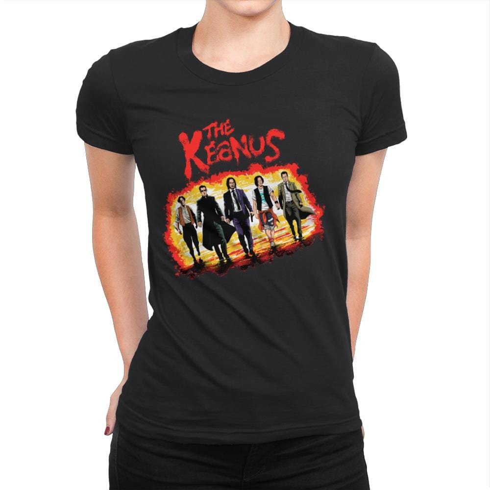 The Keanus - Womens Premium T-Shirts RIPT Apparel Small / Black