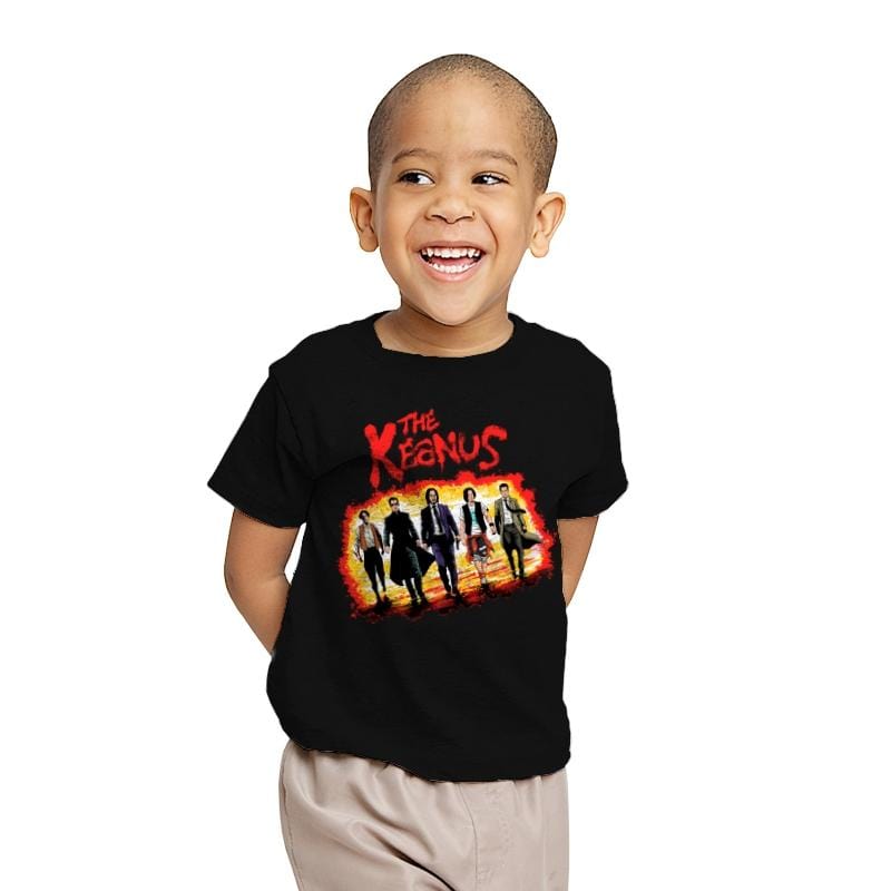 The Keanus - Youth T-Shirts RIPT Apparel X-small / Black