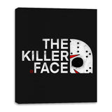 The Killer Face - Canvas Wraps Canvas Wraps RIPT Apparel 16x20 / Black