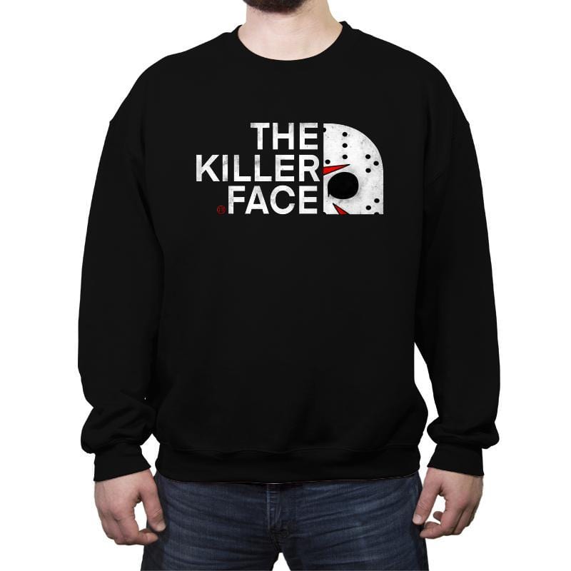 The Killer Face - Crew Neck Sweatshirt Crew Neck Sweatshirt RIPT Apparel