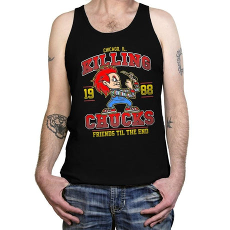 The Killing Chucks - Tanktop Tanktop RIPT Apparel X-Small / Black