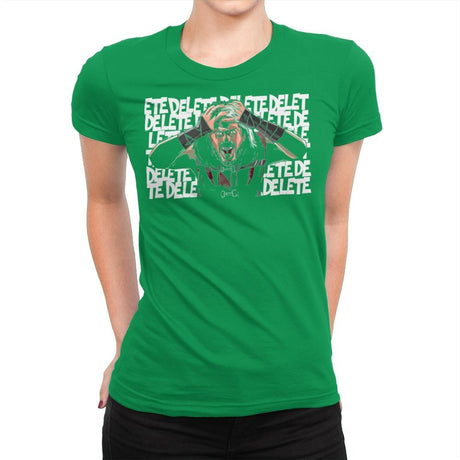 The Killing Woke Exclusive - Womens Premium T-Shirts RIPT Apparel Small / Kelly Green