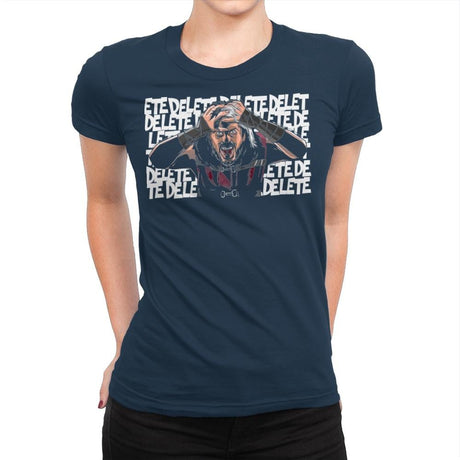 The Killing Woke Exclusive - Womens Premium T-Shirts RIPT Apparel Small / Midnight Navy