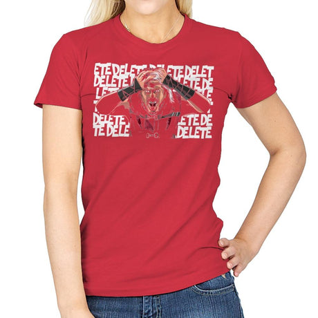 The Killing Woke Exclusive - Womens T-Shirts RIPT Apparel Small / Red