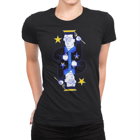 The King of Arlen - Womens Premium T-Shirts RIPT Apparel Small / Black