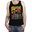 The King of Pop Fighters - Tanktop Tanktop RIPT Apparel X-Small / Black