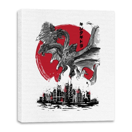 The King of Terror Attack - Canvas Wraps Canvas Wraps RIPT Apparel