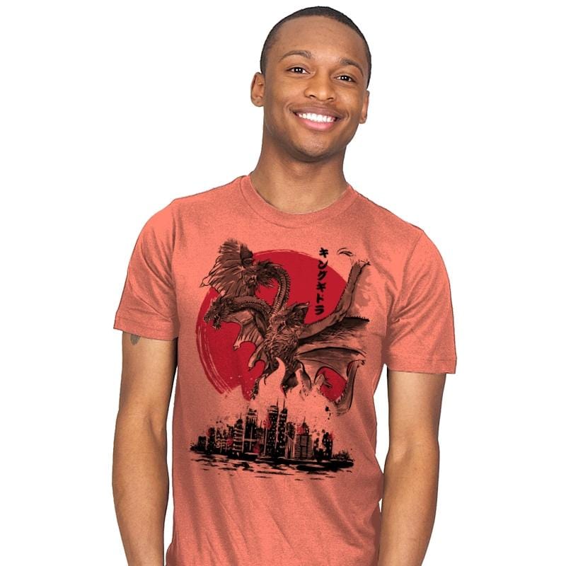 The King of Terror Attack - Mens T-Shirts RIPT Apparel Small / Coral