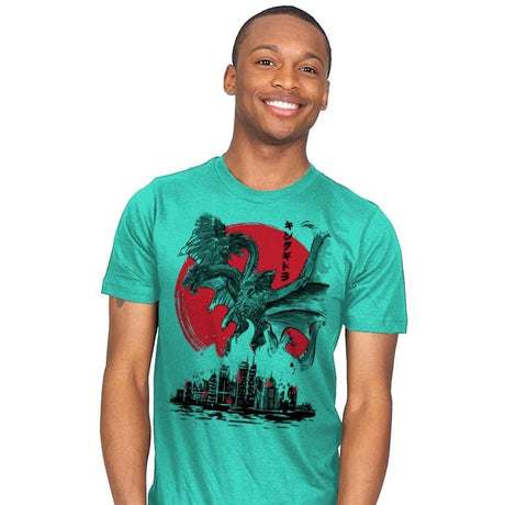 The King of Terror Attack - Mens T-Shirts RIPT Apparel Small / Mint