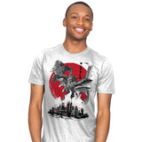 The King of Terror Attack - Mens T-Shirts RIPT Apparel Small / White